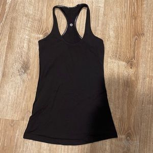 Lululemon black cool racer back, first edition